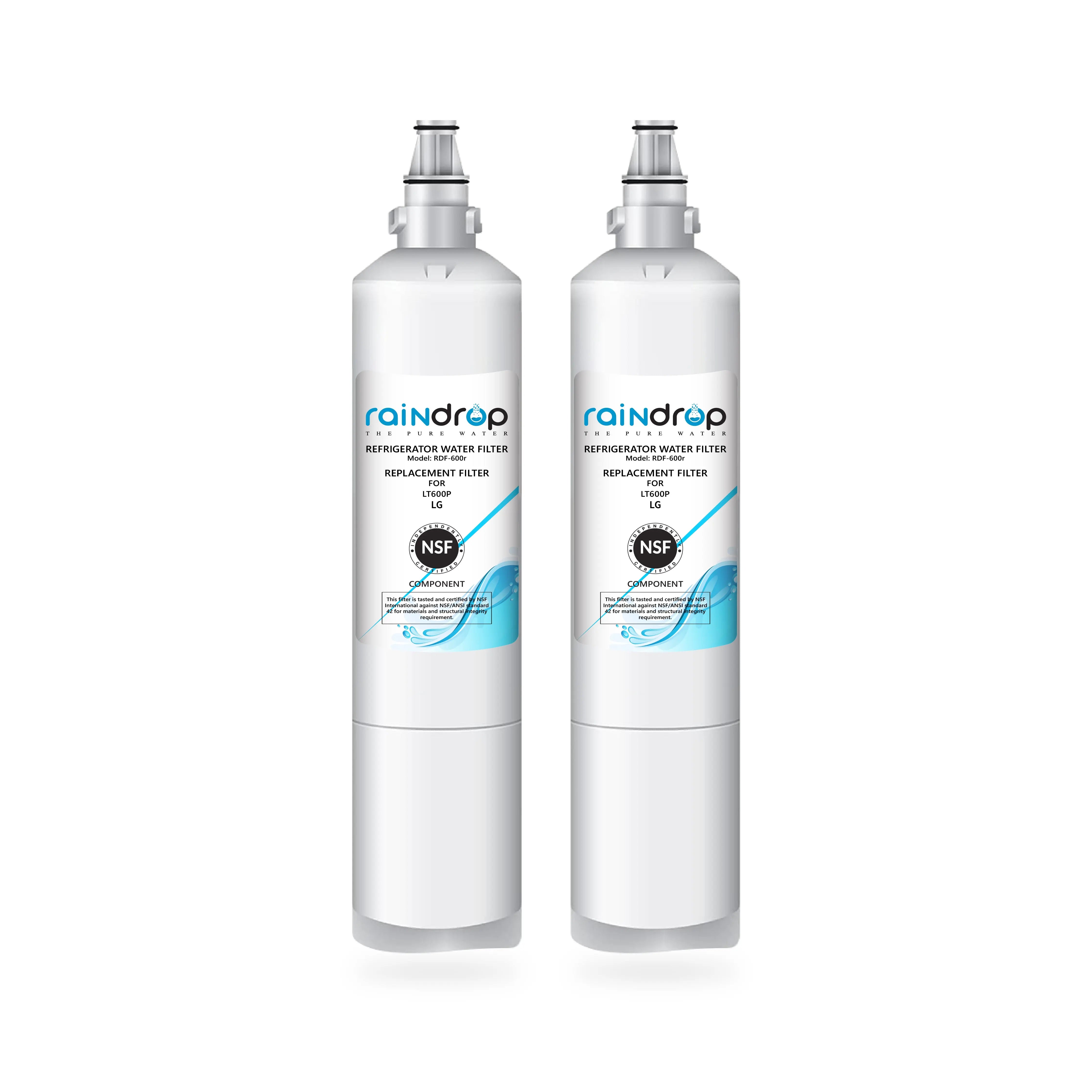 Refrigerator Water Filter RDF-600R Compatible for LG LT600P Raindropfilter
